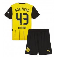 Borussia Dortmund Jamie Bynoe-Gittens #43 Hemmatröja Barn 2024-25 Kortärmad (+ Korta byxor)